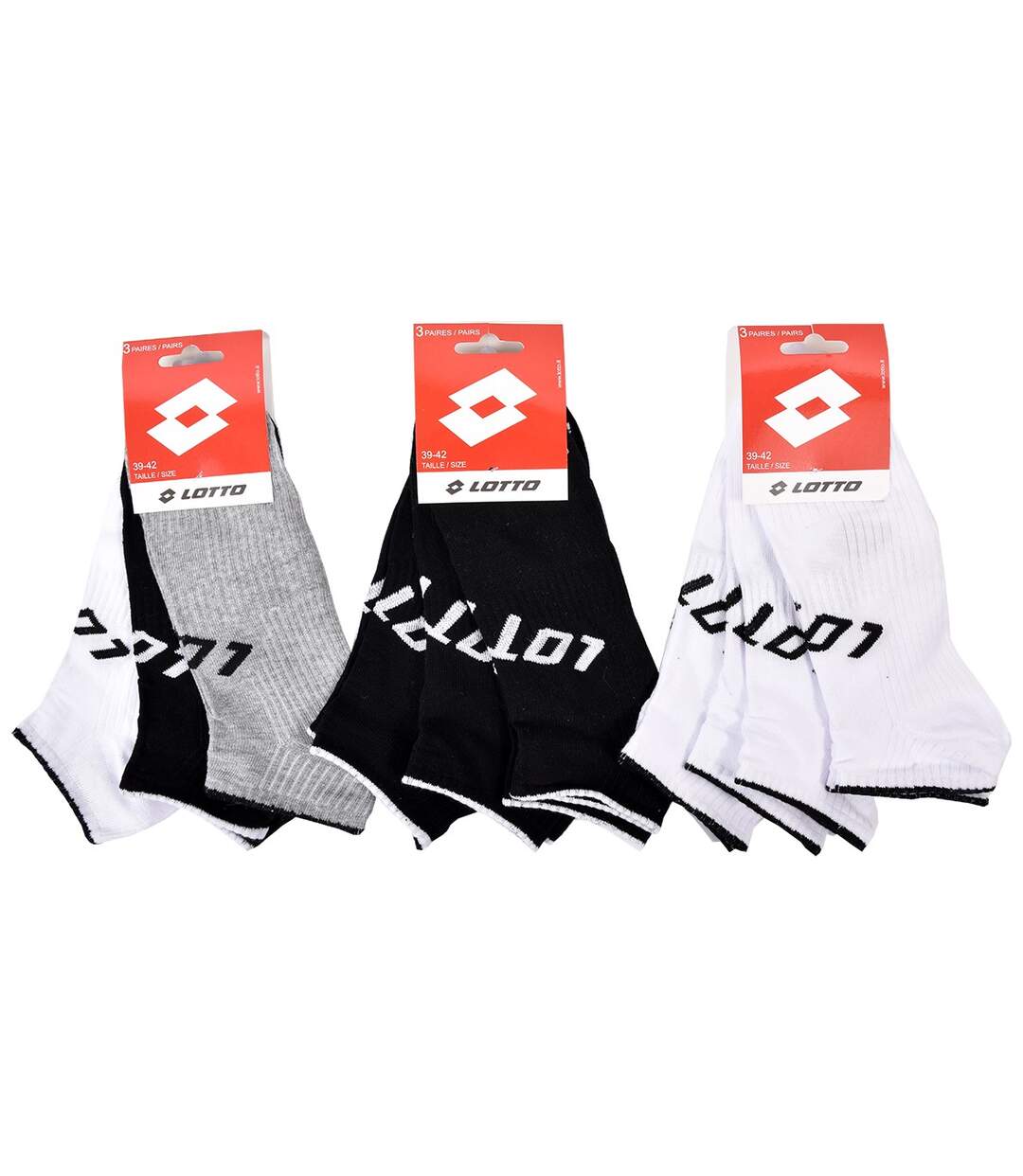 Chaussettes Homme LOTTO Pack de 9 paires SNEAKER 4214