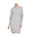 Robe grise clair femme vero moda 10215523-1