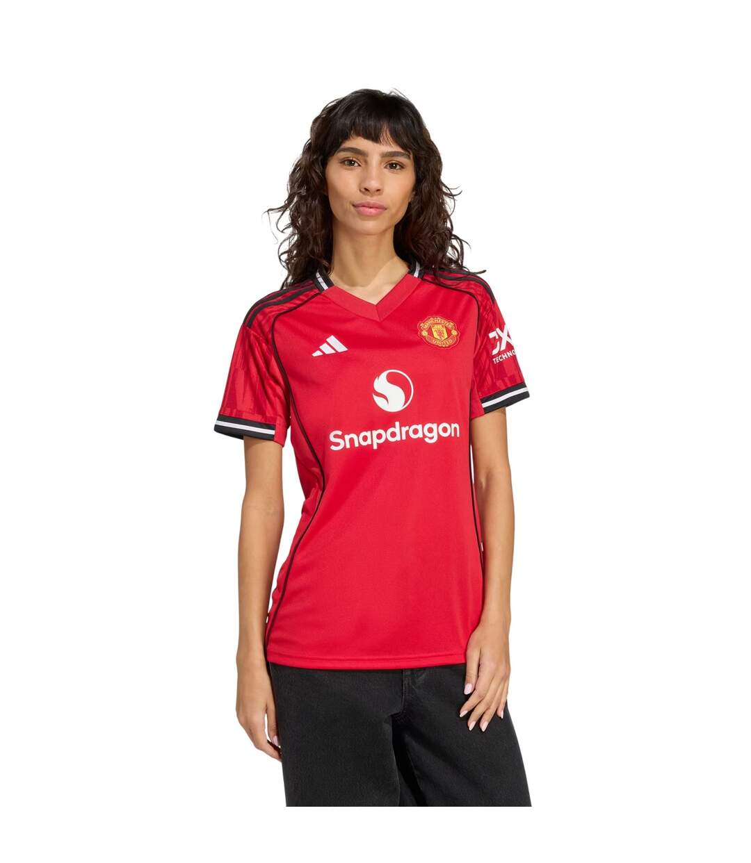 Maillot Domicile Motif/style Manchester United Fc 2025/2026 Femme Rouge Adidas-4