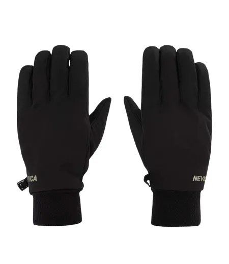 Unisex Adult Tour Reinforced Gloves Black Nevica