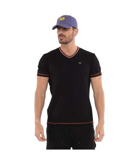 T-shirt homme col V  Regular fit en Mesh Vondutch