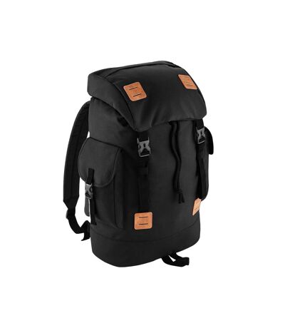 Bagbase Urban Explorer Knapsack Bag (Black/Tan) (One Size) - UTBC3674
