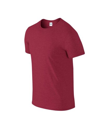 Gildan - T-shirt SOFTSTYLE - Adulte (Rouge foncé chiné) - UTRW10091