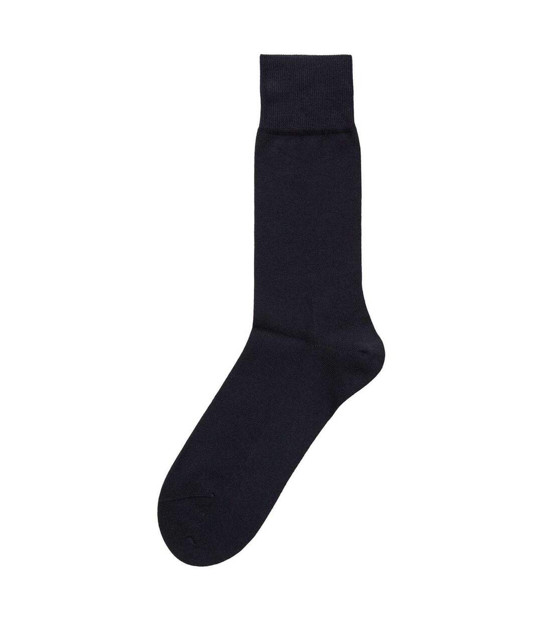 Chaussettes Motif/style Uni Homme Bleu Marine Boss-2