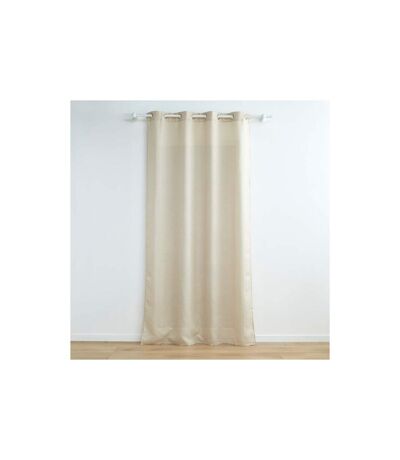 Rideau à Œillets Zeline 140x280cm Naturel
