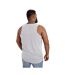 Duke Mens Fabio-1 Kingsize Muscle Vest (Grey Melange) - UTDC171