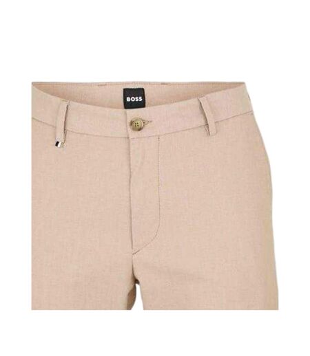 Pantalon Motif/style Uni Kane Homme Beige Boss