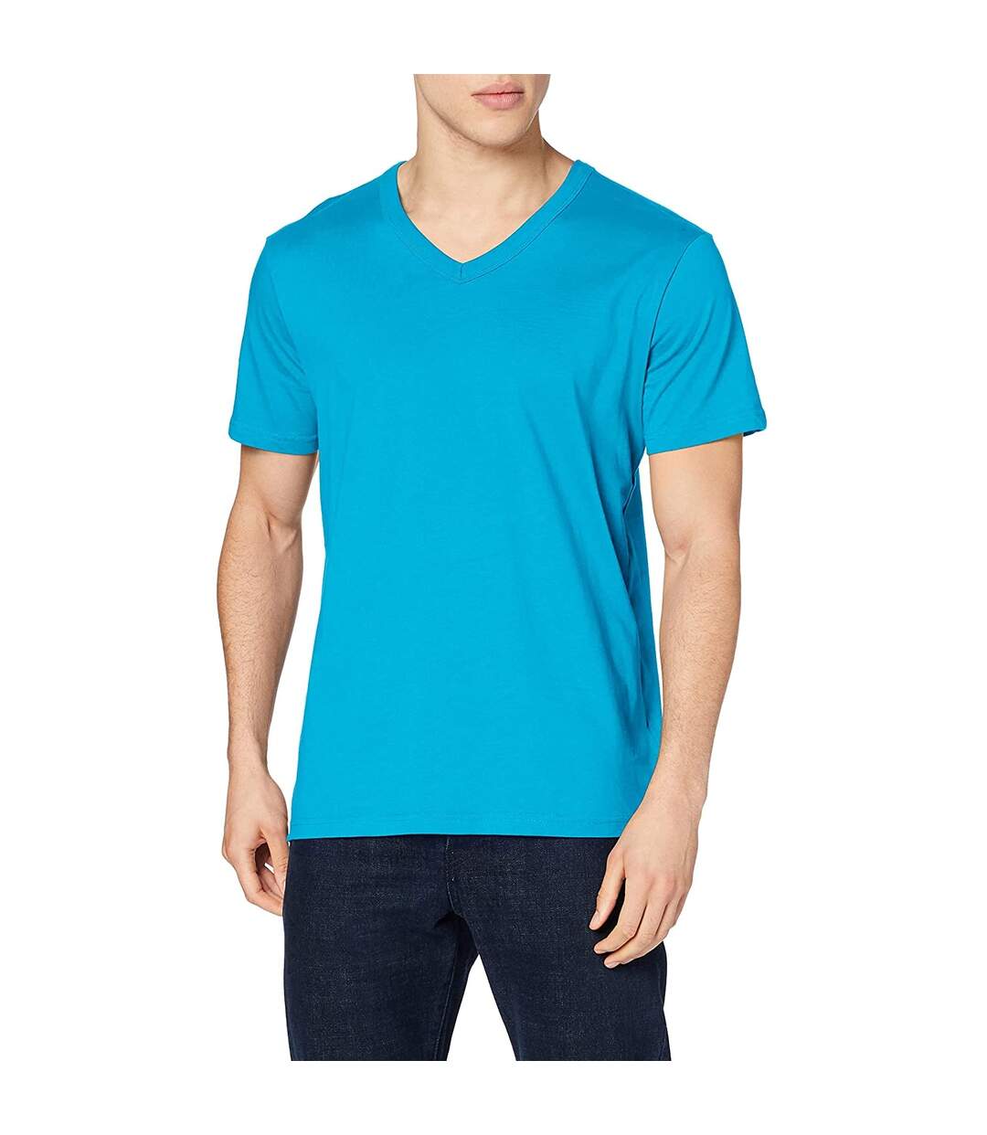 Stedman - T-shirt col V BEN - Homme (Bleu clair) - UTAB356