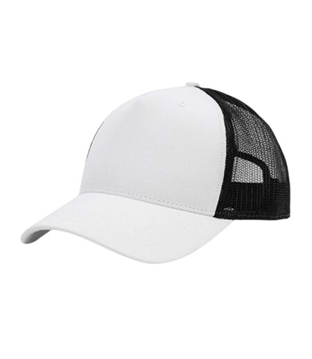 Casquette Trucker Blanc Noir Brain Waves