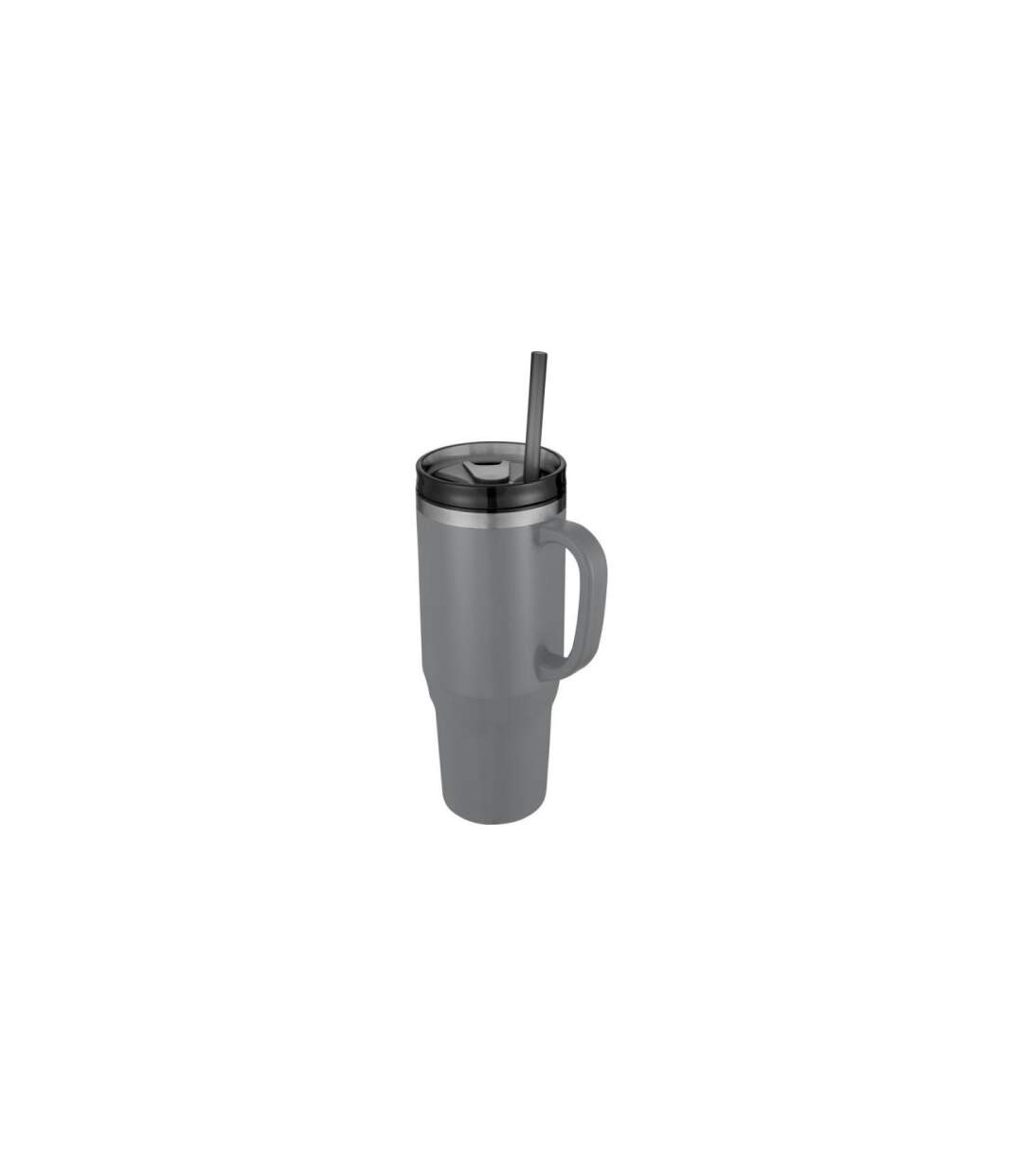 Mug avec paille melbourne taille unique gris Generic-1