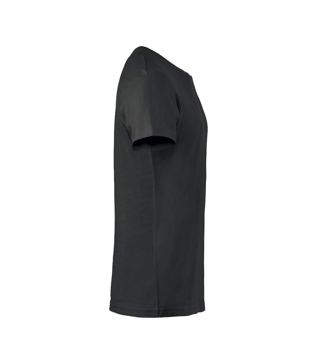 T-shirt Basic Homme Noir Clique-4