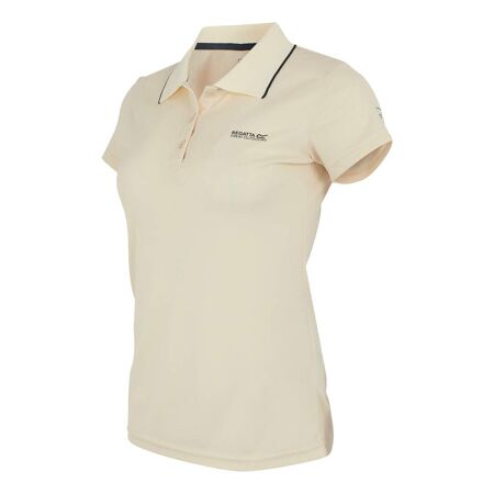 Polo manches courtes maverick femme vanille clair Regatta