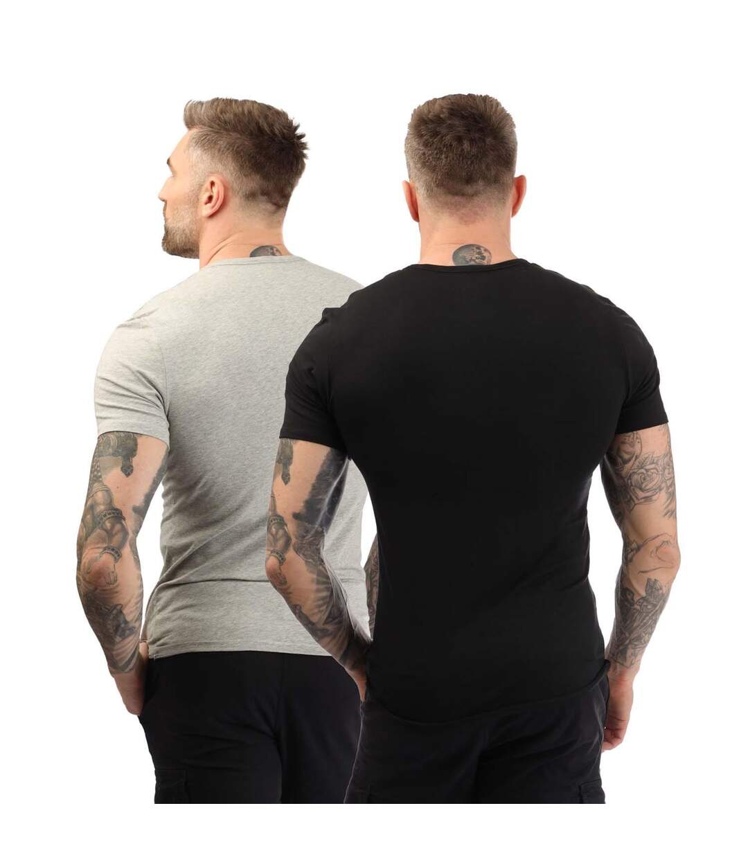 T-shirts Essential Homme Noir Gris Calvin Klein-2