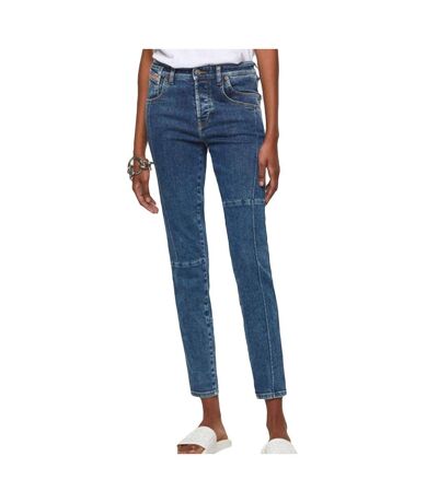 Jean slim taille haute bleu femme diesel babhila - w24-l32