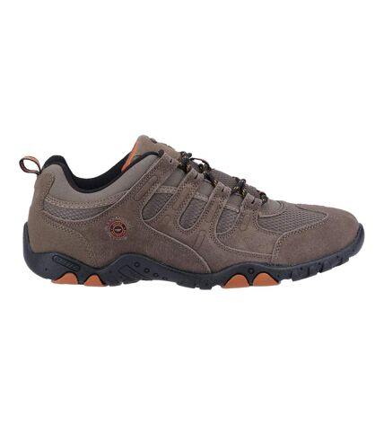 Hi-Tec - Chaussures de marche QUADRA - Homme (Taupe / Orange foncé) - UTFS10995