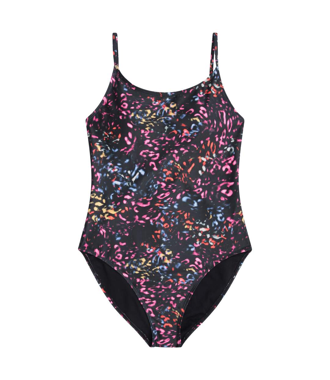 Maillot de bain 1 pièce zadie femme noir vif Animal-1