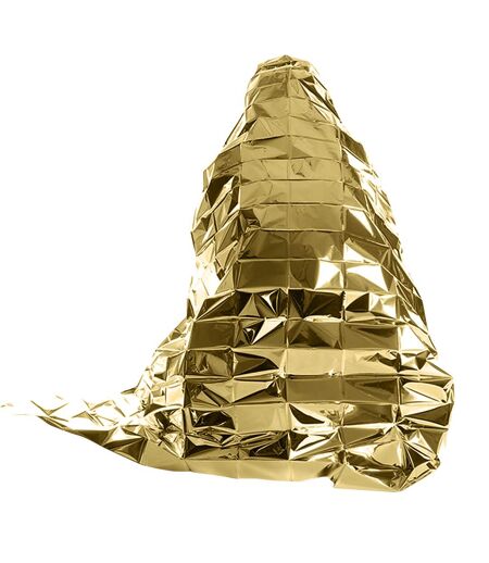Frederik 2 Function Emergency Blanket One Size Gold Silver Bullet