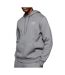 Sweat à capuche gris homme under armour essential fleece hoodie-1