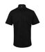 Mens signature short-sleeved shirt black Premier