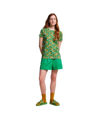Womens/ladies Orla Kiely Tropical T-shirt Green Regatta