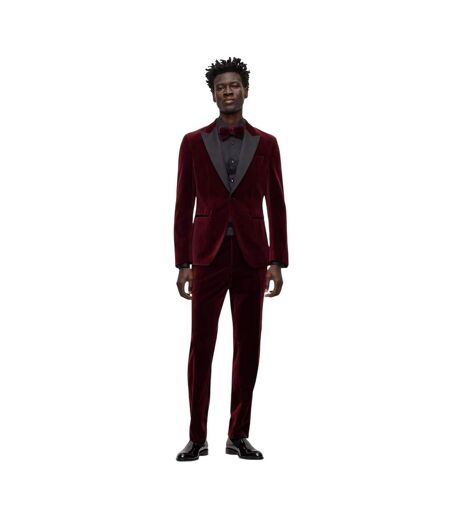 Pantalon De Smoking C-genius Homme Rouge Foncé Boss