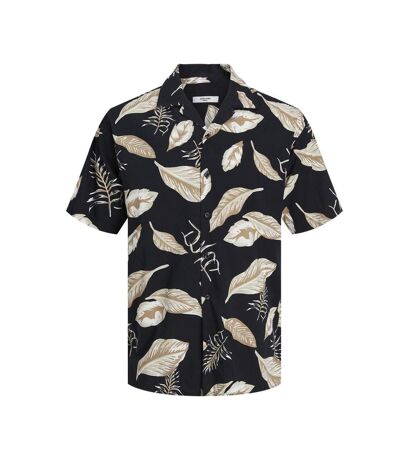 Chemise marine/beige homme jack & jones bladrew - l
