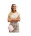 Earthaware Spring Organic Wristlet Pouch 22cm X 28cm Pastel Pink Westford Mill-1