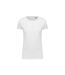 Kariban Womens/Ladies Cotton Crew Neck T-Shirt (White)