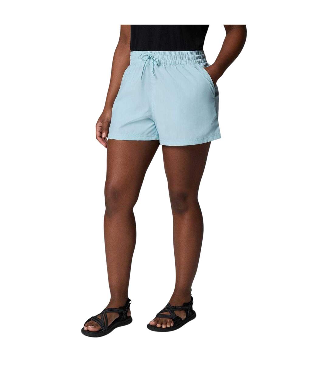 Short Vista Femme Bleu Columbia-2
