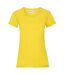 Fruit of the Loom Womens/Ladies Lady Fit T-Shirt (Yellow)