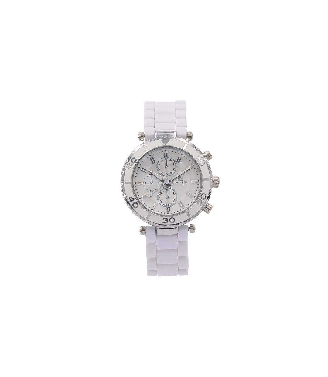 Montre Femme Matière  Plastique Blanc CHTIME