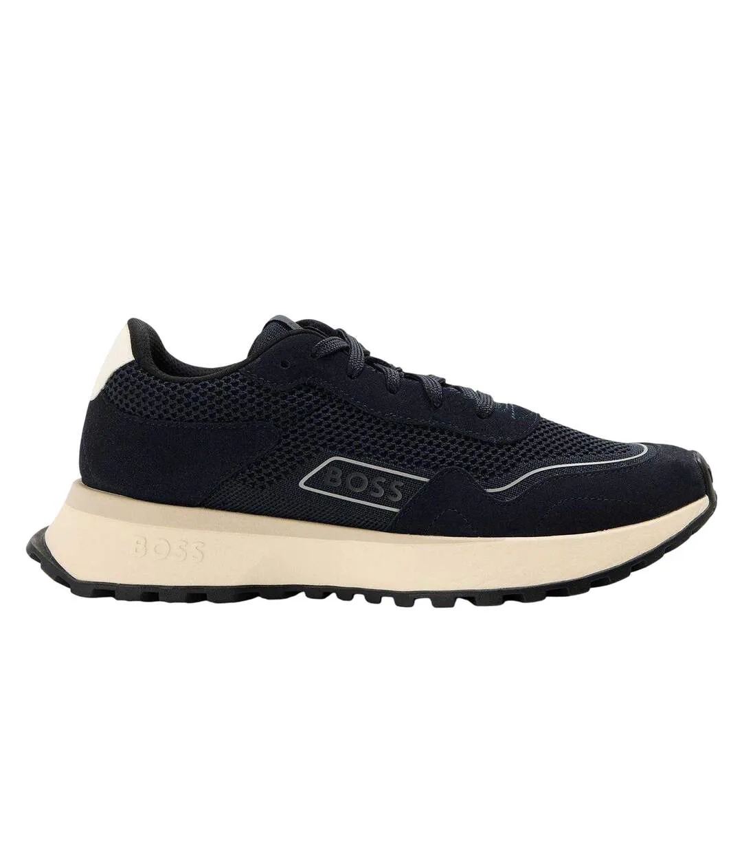 Baskets Jonah Homme Bleu Foncé Boss-1