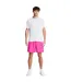 Mens Halfback Embossed Shorts Pink Under Armour-4