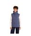 Womens/ladies Oslo Padded Gilet Blue Animal-2
