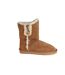Eastern Counties Leather Womens/Ladies Lacey Sheepskin Button Boots (Chestnut) - UTEL217