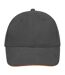 Casquette De Baseball Buffalo Gris Uni SOLS-1