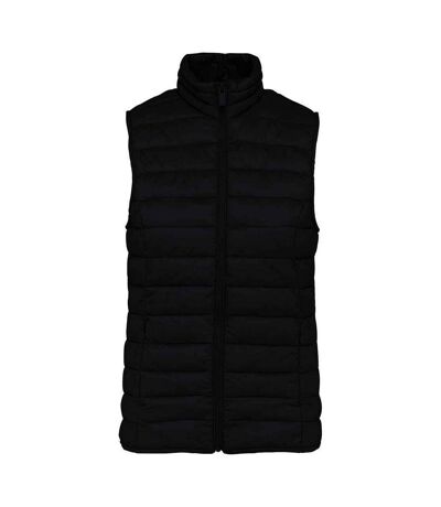 Womens/ladies light recycled body warmer black Native Spirit