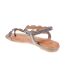 Sandales Charlotte Femme Étain Lunar-2