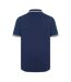 Mens Lazer Logo Cotton Polo Shirt Navy Firetrap-2
