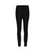 Legging Motif/style Alvéolé Femme Noir Miso-1