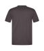 Mens Logo Cotton T-shirt Gunmetal Lyle & Scott-3