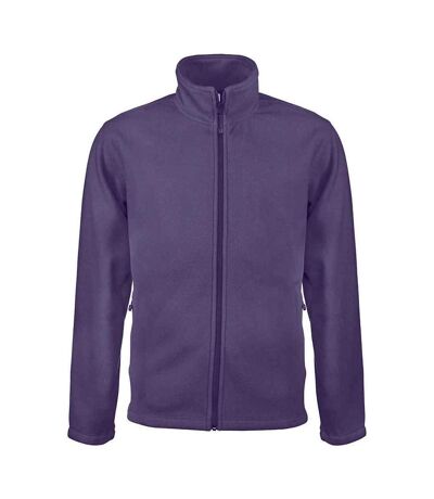 Kariban Mens Falco Fleece Jacket (Purple) - UTPC6588