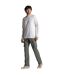 Pantalon Long Et Extensible À Poches Et Taille Mi-haute Semi-élastiquée Rif Homme Kaki Craghoppers-4