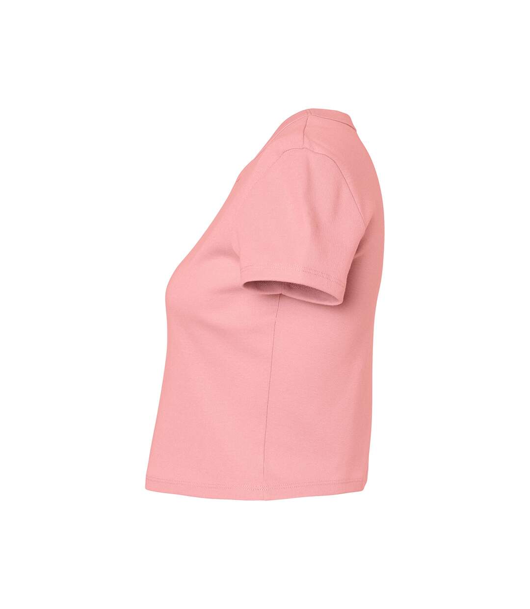 T-shirt court femme rose Bella + Canvas-3