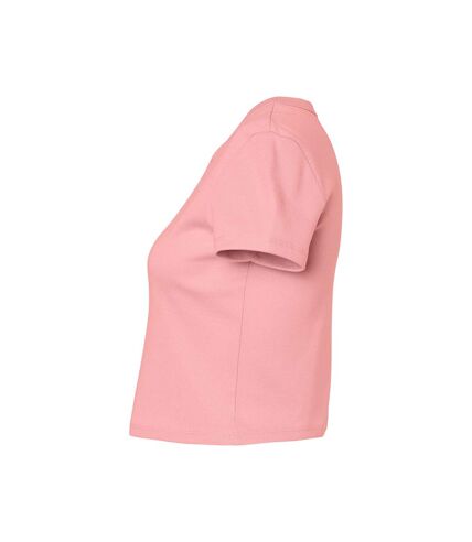 T-shirt court femme rose Bella + Canvas