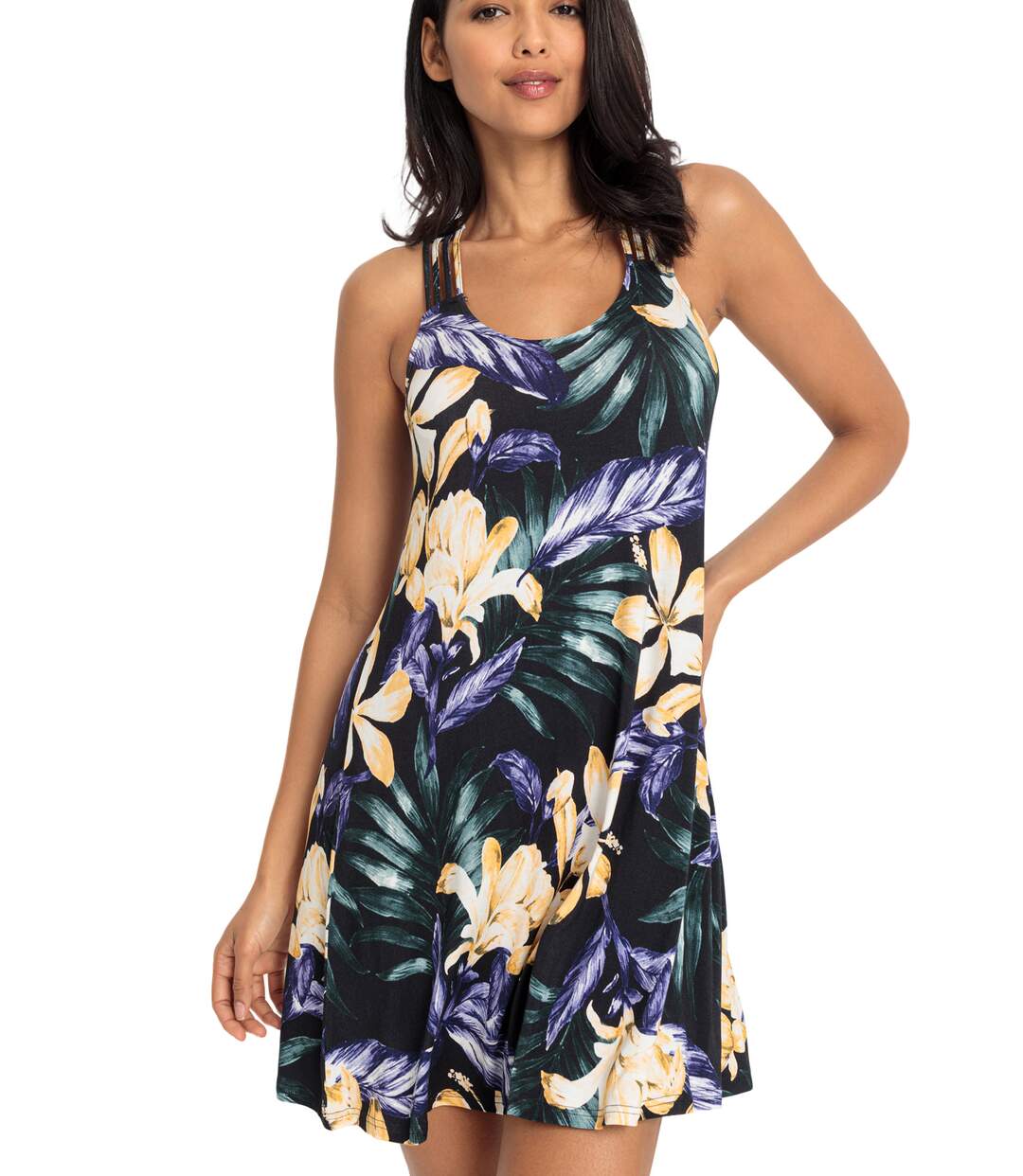 Robe de plage sans manches Tropic Lascana-1