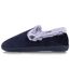 Isotoner Chaussons Charentaises femme détails fausse fourrure-3
