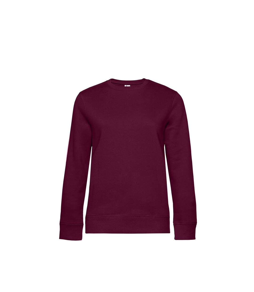 Sweat À Col Ras-du-cou Queen Womens/ladies Cerise Foncée B&C-1