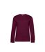Sweat À Col Ras-du-cou Queen Womens/ladies Cerise Foncée B&C-1