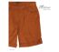 Short en lin et coton femme orange MAYFLOWER T1102A : la fraîcheur et le style vitaminé pour l'été-4